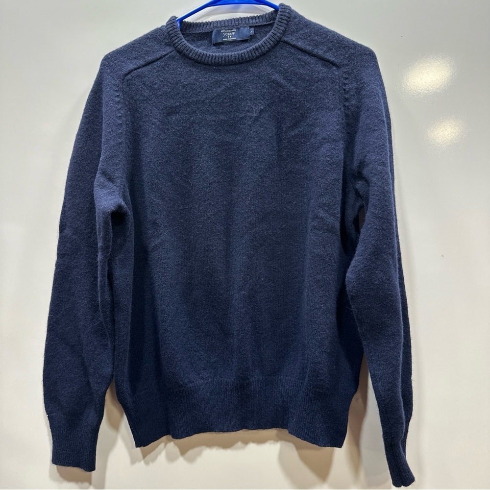 J. Crew Navy Crew Neck Sweater